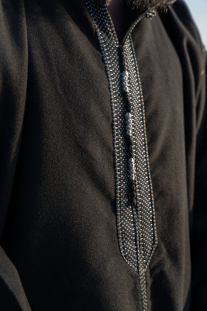 Black- Moroccan Djellaba