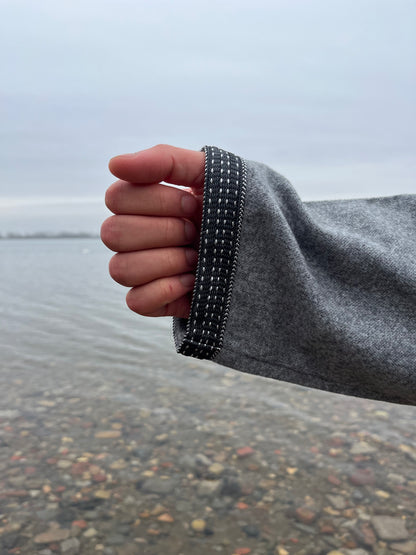 Layali Djellaba - Stone Grey